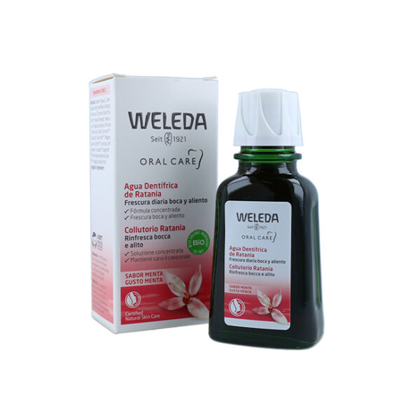 Agua dentífrica de Ratania