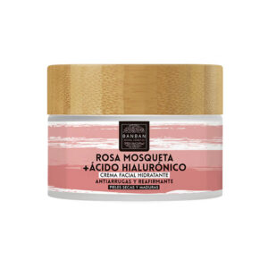 Crema facial Rosa mosqueta + Acido hialurónico Banban