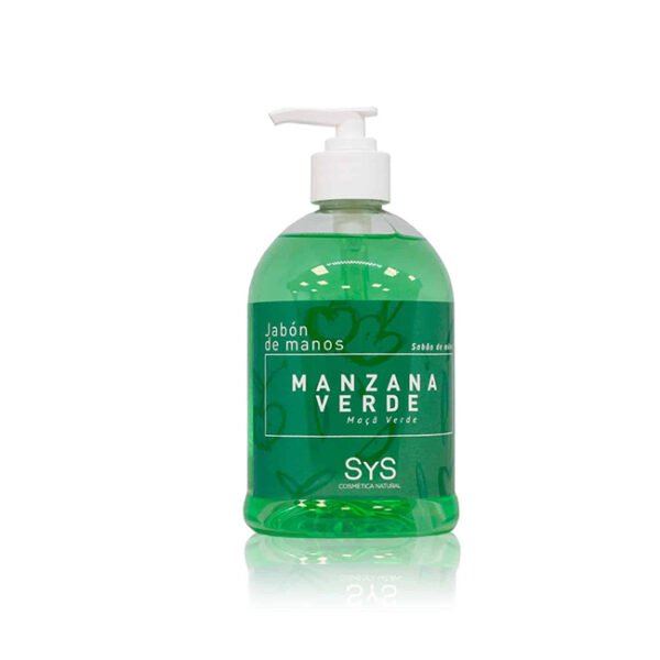 jabón de manos de mandaza verde sys