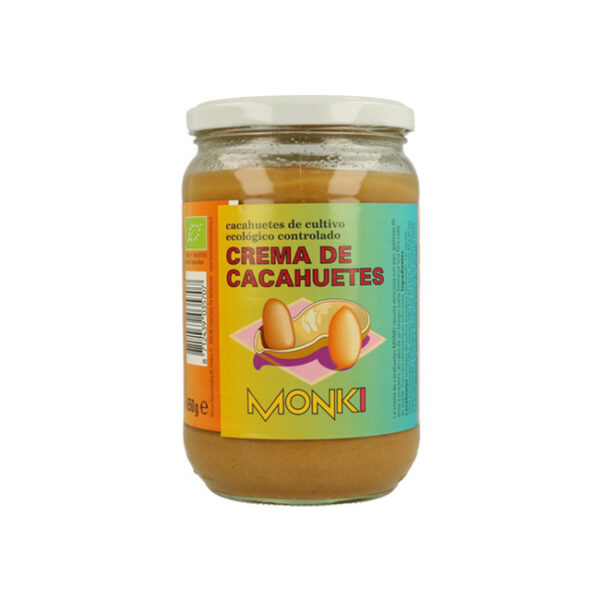 Crema de cacahuetes Monki 330gr