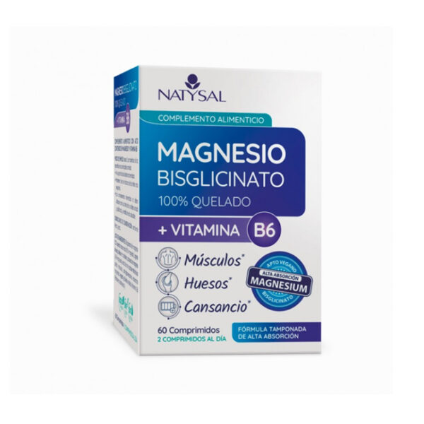Bisglicinato de magnesio + vitamina B6
