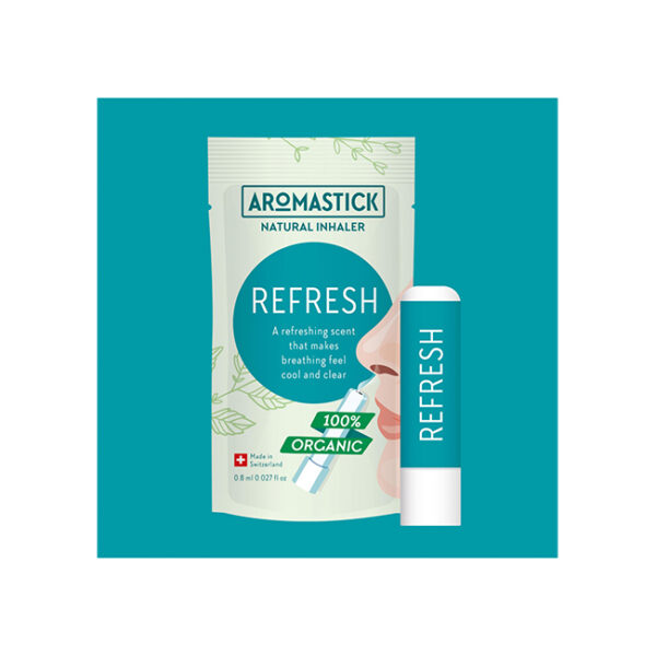 AROMASTICK REFRESH BIO - DESCONGESTIONANTE, CALMANTE & REFRESCANTE