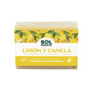 Jabón natural limón y canela Sol Natural