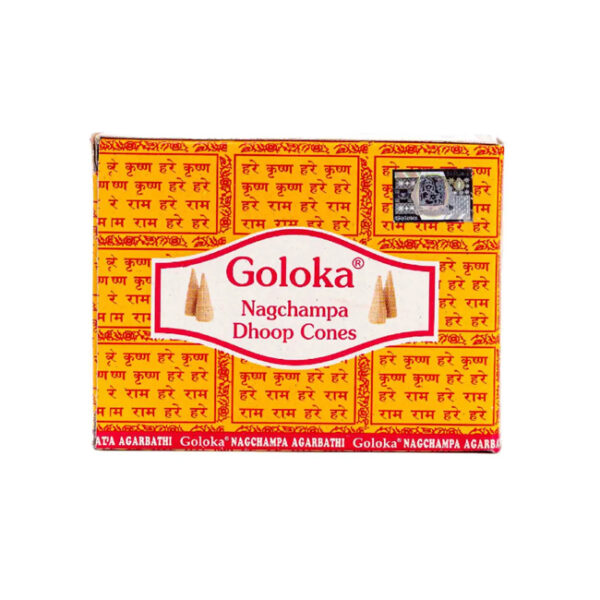 Conos de incienso Goloka Nag Champa