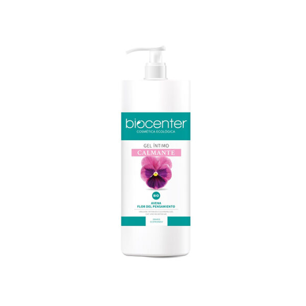 BIOCENTER Gel Íntimo natural Calmante - Línea Botanical - Ecológico y vegano 1000 ml