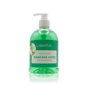 Jabón de manos de manzana verde