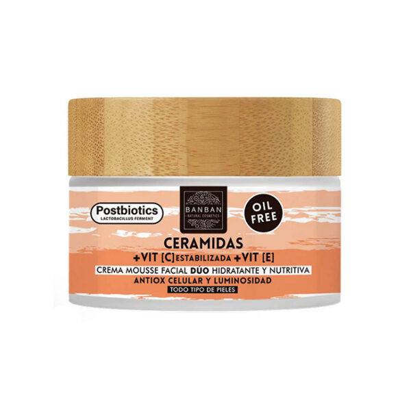 Crema facial ceramidas + vit C Banban