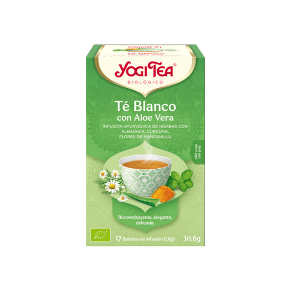 Yogi tea Té blanco con Aloe Vera