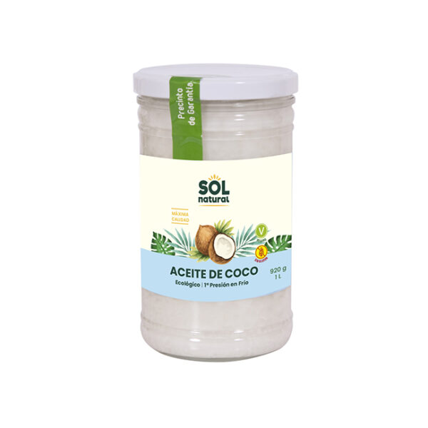 ACEITE DE COCO 1 LITRO SOL NATURAL