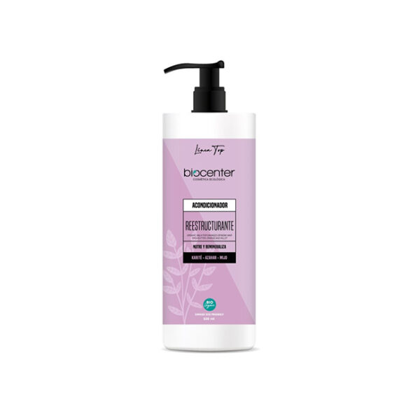 BIOCENTER Acondicionador natural Reestructurante - Línea Top - Ecológico y vegano 500 ml