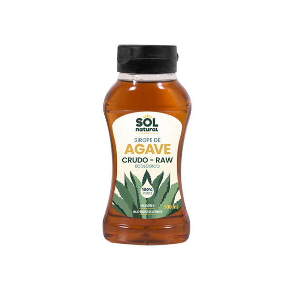 Sirope de Ágave crudo 500ml Sol Natural