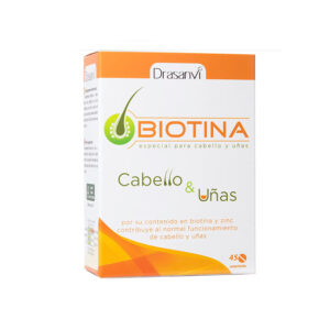 Biotina Forte 10.000 µg 45 Comprimidos Drasanvi