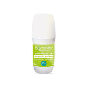 BIOCENTER Desodorante natural Roll On - NEUTRO sin perfume - Ecológico y Vegano