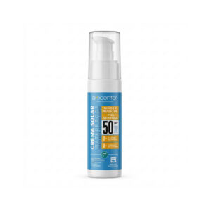 BIOCENTER Protector Solar natural SPF 50 para Niños y Adultos - Textura fluida 100 ml