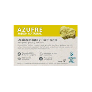 JABON AZUFRE 100 GRS. 100% NATURAL