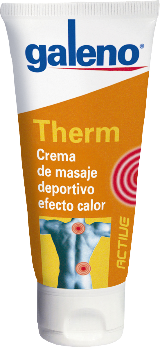 Therm Crema de masaje deportivo efecto calor Galeno
