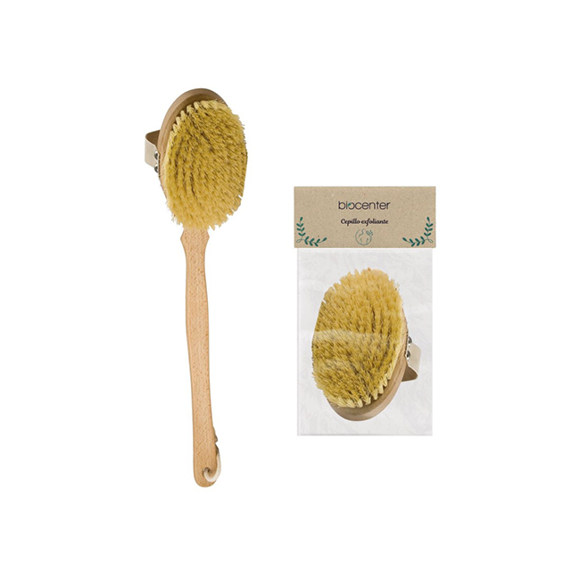 Cepillo exfoliante de fibra de CACTUS